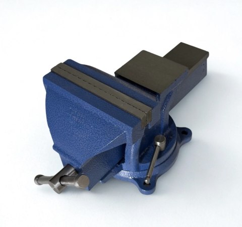 Imadło Obrotowe 150 mm z Kowadłem – Żeliwne, Warsztatowe, 9 kg