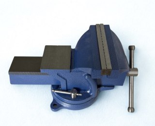 Imadło Obrotowe 150 mm z Kowadłem – Żeliwne, Warsztatowe, 9 kg