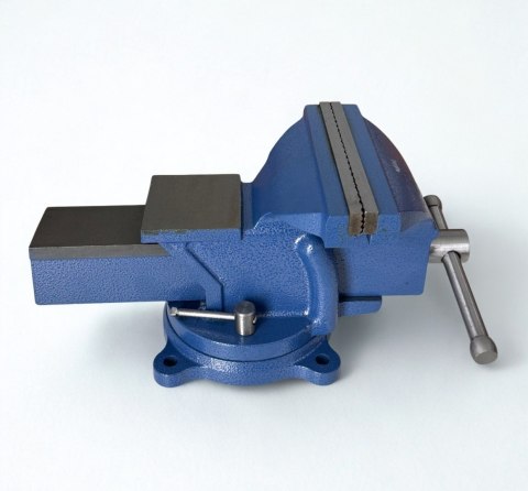 Imadło Ciężkie Warsztatowe 200 mm z Kowadłem – Profesjonalne Żeliwne do Dużych Obciążeń