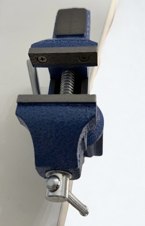 Imadło Mikro Stołowe 50 mm z Kowadłem – Żeliwne, Zaciskowe, Do Bardzo Precyzyjnych Prac