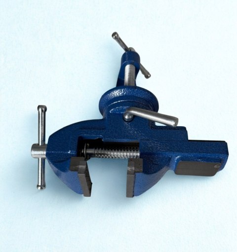 Imadło Mikro Stołowe 50 mm z Kowadłem – Żeliwne, Zaciskowe, Do Bardzo Precyzyjnych Prac