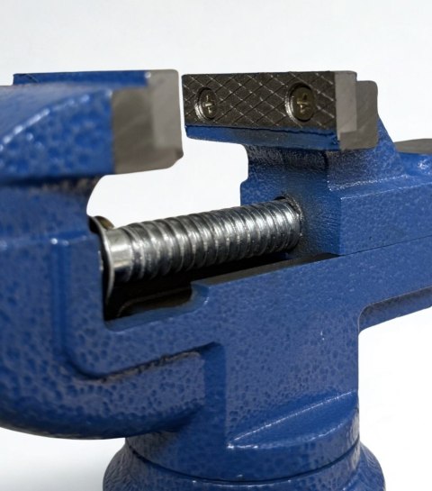 Imadło Mikro Stołowe 50 mm z Kowadłem – Żeliwne, Zaciskowe, Do Bardzo Precyzyjnych Prac