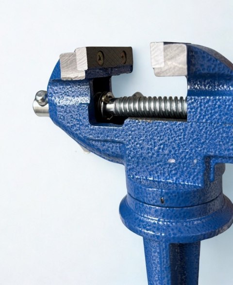 Imadło Mini Stołowe 60 mm z Kowadłem – Żeliwne, Zaciskowe, Do Zadań Precyzyjnych