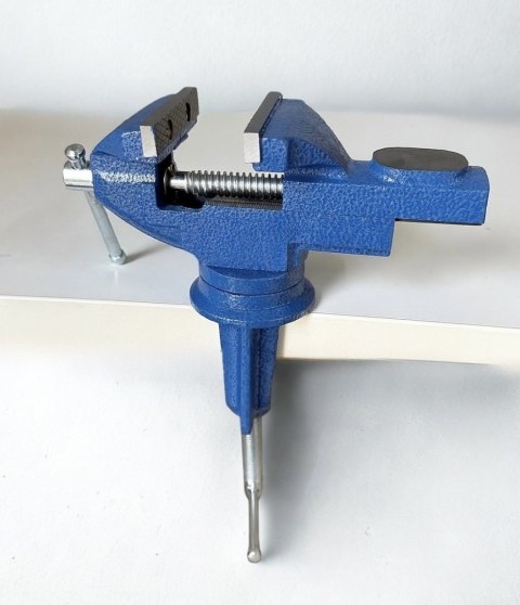 Imadło Stołowe 70 mm z Kowadłem – Żeliwne, Zaciskowe, Do Precyzyjnych Prac