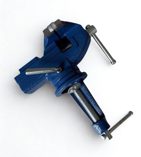 Imadło Stołowe 80 mm z Kowadłem – Żeliwne, Zaciskowe, Precyzyjne