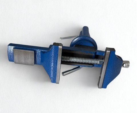 Imadło Stołowe 80 mm z Kowadłem – Żeliwne, Zaciskowe, Precyzyjne