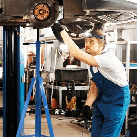 Kobyłka warsztatowa 2 tony regulowany pod samochód podpora osi 127-220 cm