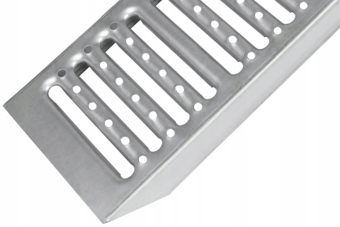 Najazd Rampa 200x27x16cm, 250kg/1100kg Składane Rampy Stal Stopery