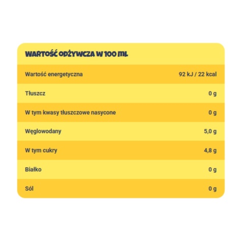 Napój WOJANEK smak truskawka malina 500 ml napój owocowy dla dzieci
