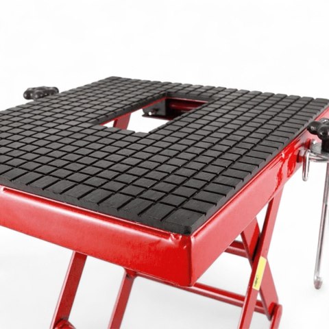 Podnośnik Motocyklowy Hydrauliczny Bituxx 135 kg 87 cm Czerwony