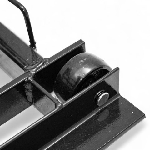 Podnośnik motocyklowy hydrauliczny 680kg czarny stabilny mobilny trwały