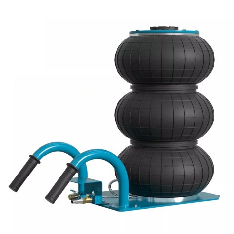 Podnośnik pneumatyczny bałwanek 3t stalowy 140-450mm szybki warsztatowy