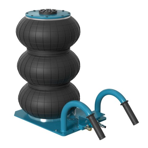 Podnośnik pneumatyczny bałwanek 3t stalowy 140-450mm szybki warsztatowy