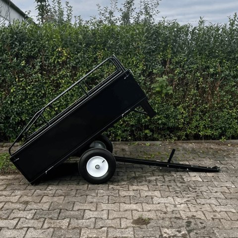 Przyczepka do traktorka ogrodowego 540 kg wywrotka z kiprem do quada ATV