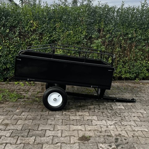 Przyczepka do traktorka ogrodowego 540 kg wywrotka z kiprem do quada ATV