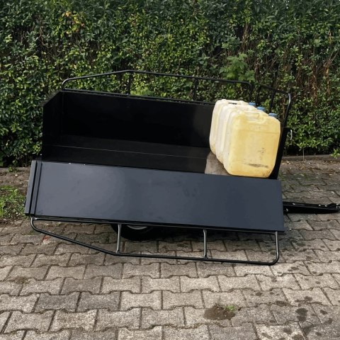 Przyczepka do traktorka ogrodowego 540 kg wywrotka z kiprem do quada ATV