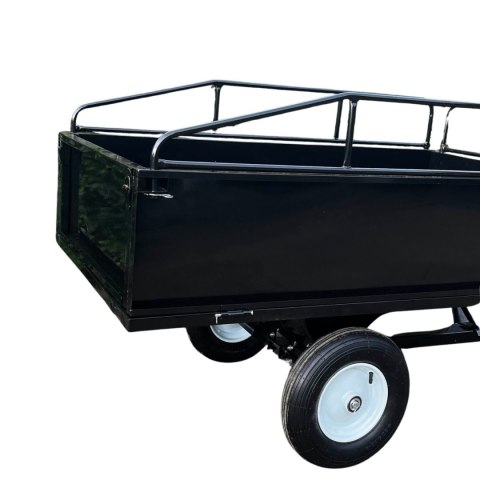 Przyczepka do traktorka ogrodowego 540 kg wywrotka z kiprem do quada ATV