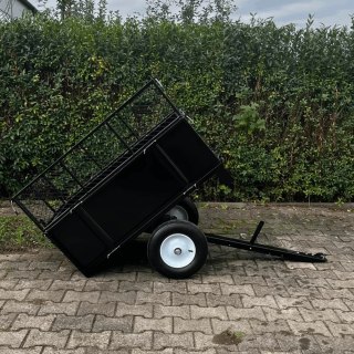 Przyczepka do traktorka ogrodowego do 300 kg 114 cm wywrotka z kiprem ATV