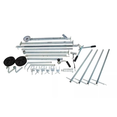 Stojak lakierniczy obrotowy samochodowy 6 ramienny regulowany 220 cm