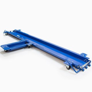 Wózek transportowy do motocykla manewrowy udźwig 270kg regulowany stalowy