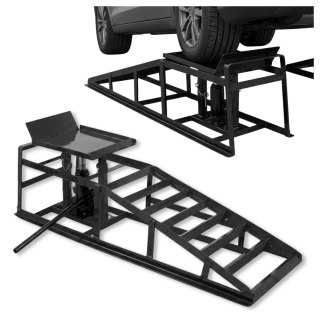Najazdy samochodowe z podnośnikiem hydraulicznym 4000 kg komplet