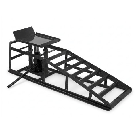 Najazdy samochodowe z podnośnikiem hydraulicznym 4000 kg komplet