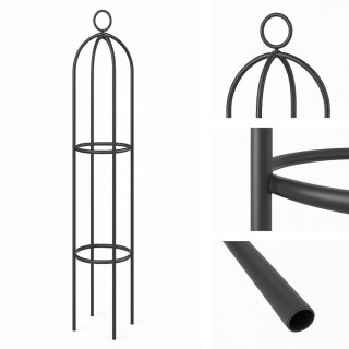 Pergola Ogrodowa Metalowa 150 cm Wsparcie na róże Pergola Do Róży Pnącej