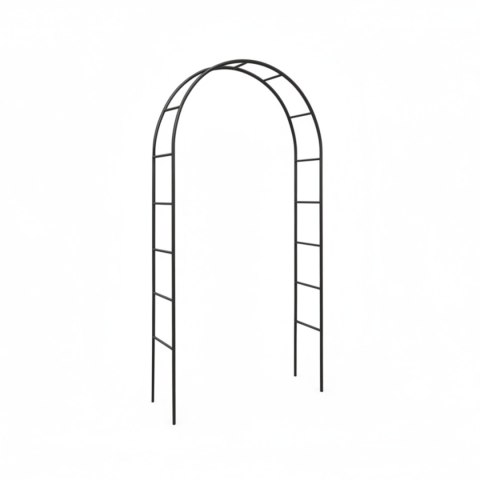 Pergola Ogrodowa Metalowa Tarasowa 240x150 cm Czarna