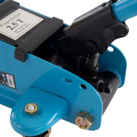 Podnośnik Hydrauliczny Żaba 2.5T Niski Profil 85-380 mm Lewarek Warsztatowy