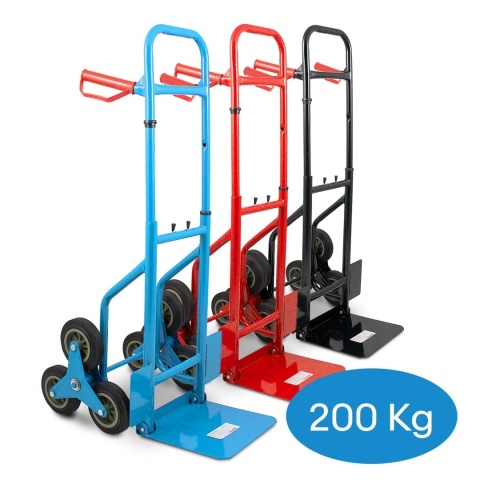 WÓZEK SCHODOWY TRANSPORTOWY 100 kg RĘCZNY Magazynowy na Schody