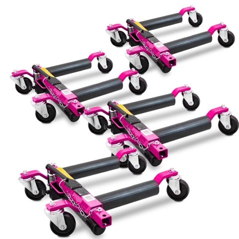 Wózek Manewrowy Hydrauliczny 680 kg Podnośnik Pod Koła Samochodu 2 szt.