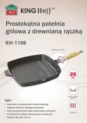 ŻELIWNA PATELNIA GRILLOWA KINGHOFF KH-1108 26cm