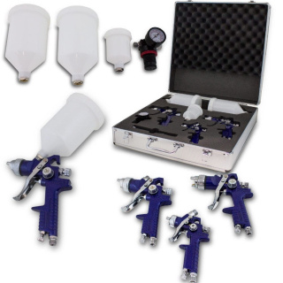 HVLP paint gun set of 3