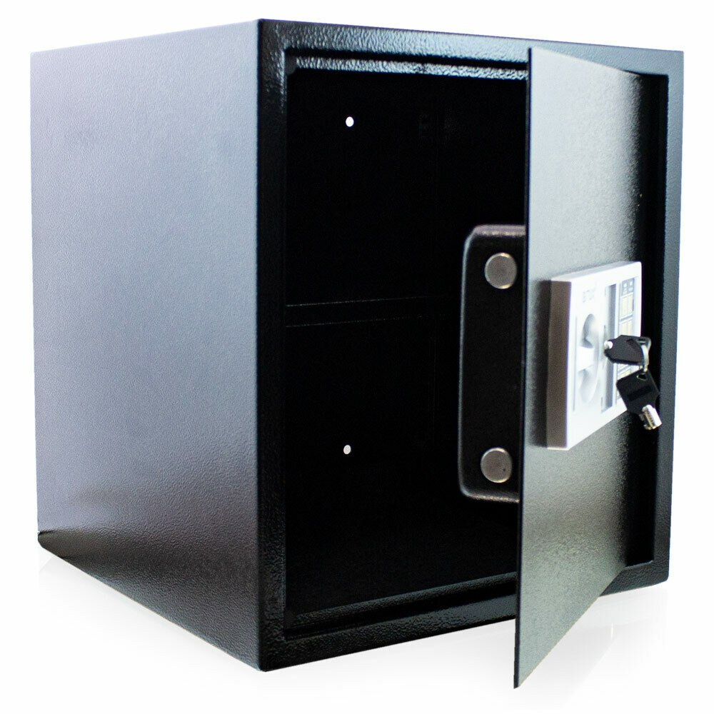 Safe Black with Electronic lock Safe Black with Electronic lock