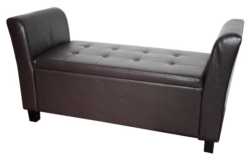 Sofa Medium Brown - BROWN PU Sofa Medium Brown - BROWN PU