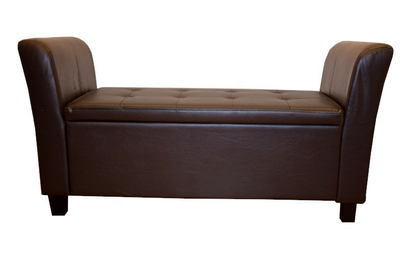 Sofa Medium Brown - BROWN PU Sofa Medium Brown - BROWN PU