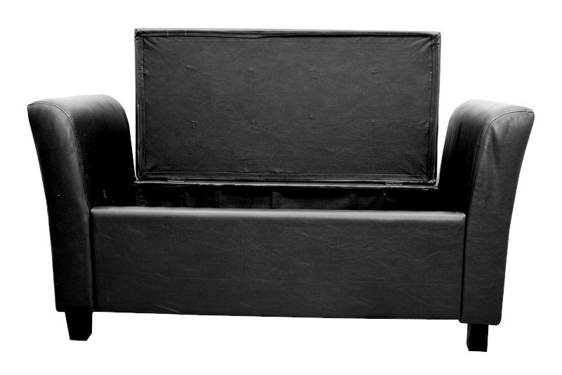 Sofa Medium Black | BLACK PU Sofa Medium Black | BLACK PU