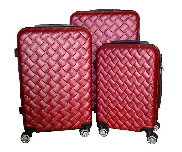 Suitcases Red set of 3 Suitcases Red set of 3