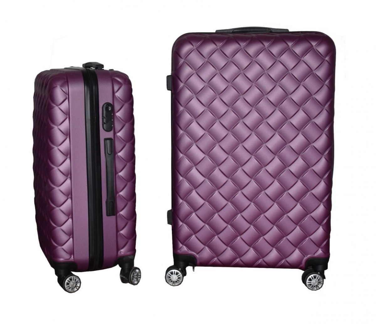 Suitcases Violet set of 3 Suitcases Violet set of 3