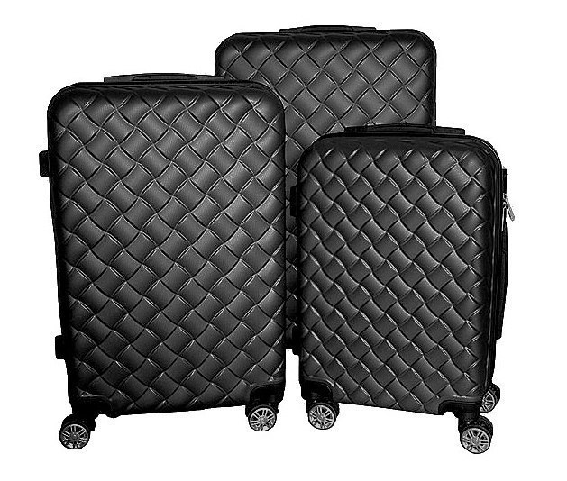 Suitcases set of 3 Black Suitcases set of 3 Black