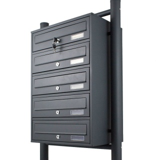 Euro Skrzynka Pocztowa 5 WRZUTÓW SKrzynka Lokatorska Skrzynka na Listy