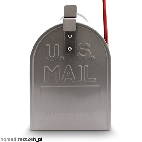 Skrzynka na listy amerykańska USA MAIL (srebrny)