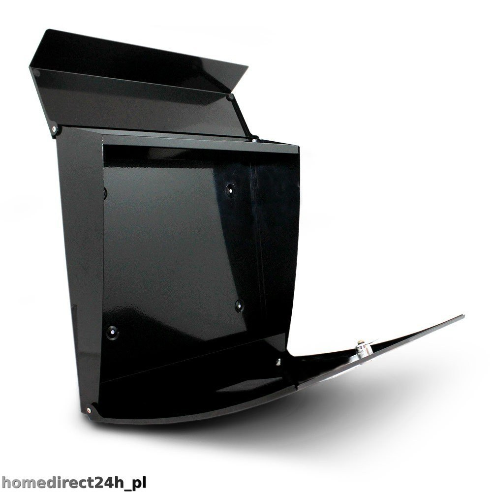 Skrzynka pocztowa na listy naścienna MODERN DESIGN (czarny) Skrzynka pocztowa na listy naścienna MODERN DESIGN (czarny)