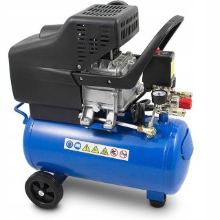 Sprężarka kompresor moc 1500W ciśnienie 8 bar 24L