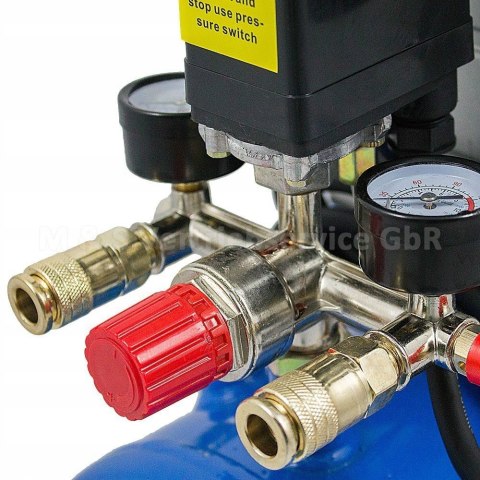 Sprężarka kompresor moc 1500W ciśnienie 8 bar 24L