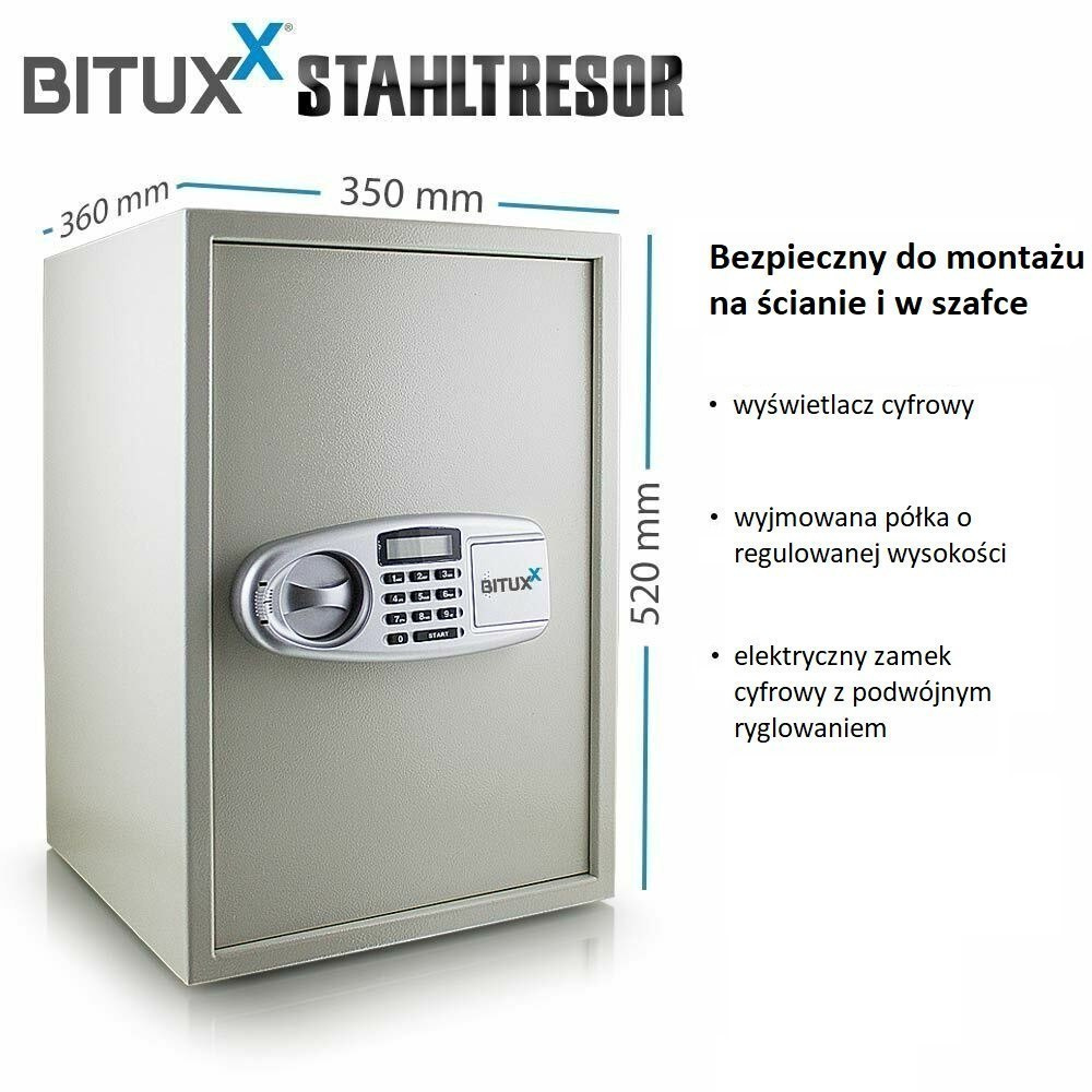 Sejfy z zamkiem elektronicznym domowy wzmacniany Sejfy z zamkiem elektronicznym domowy wzmacniany