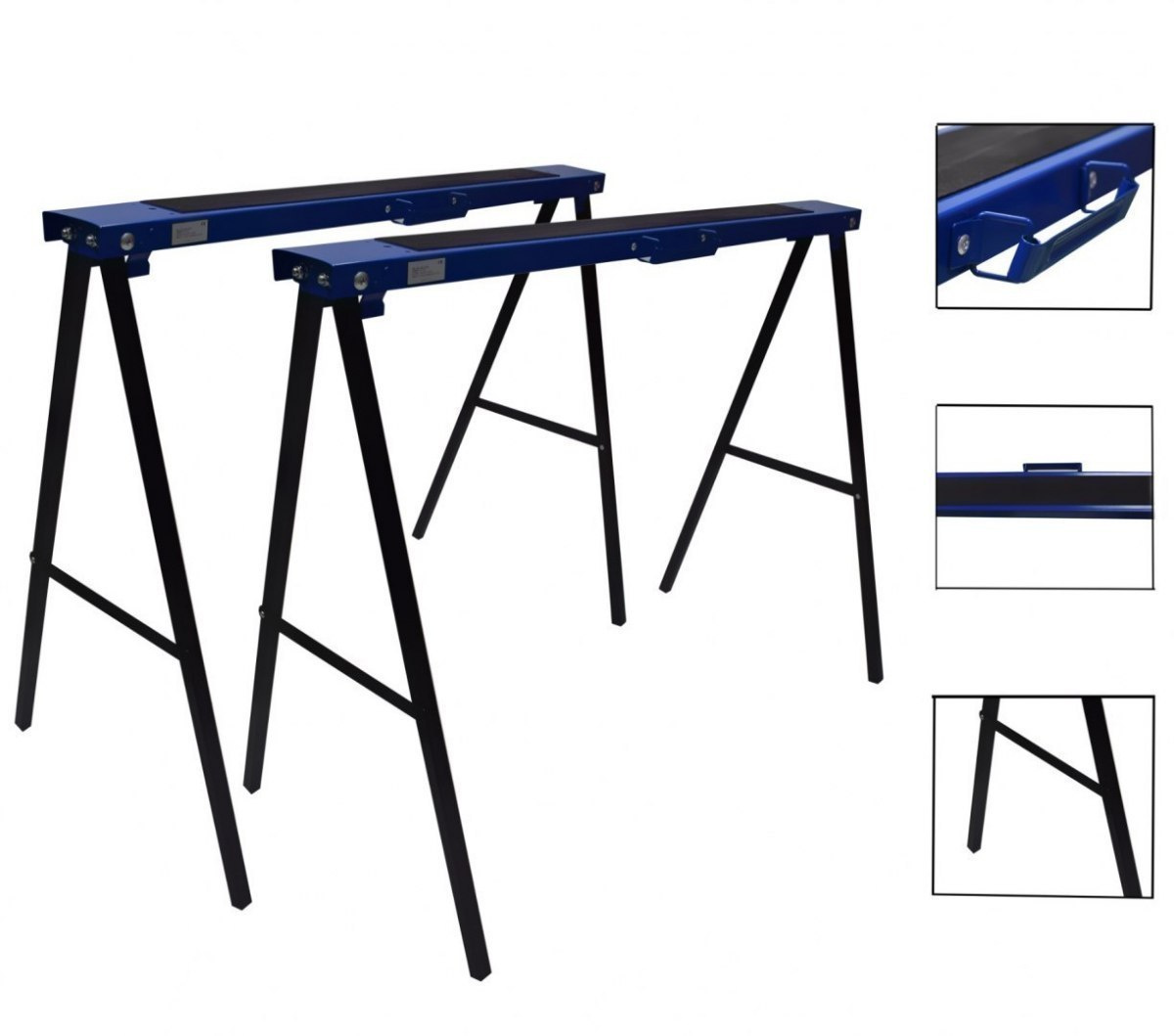 Koziołki Składane Warsztatowe 4 szt. 125kg/szt Koziołki Składane Warsztatowe 4 szt. 125kg/szt
