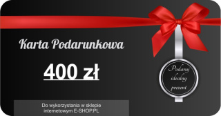 "400 zł na Spełnianie Marzeń - Twoja Karta Podarunkowa do Wyboru, do Kupienia, do Radości!"