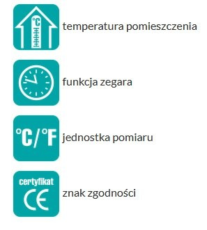 Termometr - Higrometr Wewnętrzny MM-778 Higo PLUS