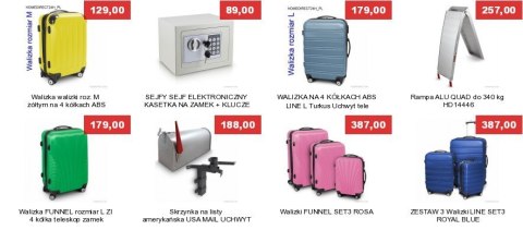 Zestaw walizek podróżnych ABS FUNNEL Ciemny niebieski Zestaw walizek podróżnych ABS FUNNEL Ciemny niebieski